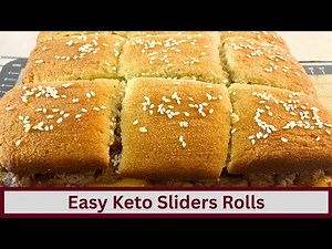 Easy Keto Slider Rolls (Nut Free and Gluten Free)