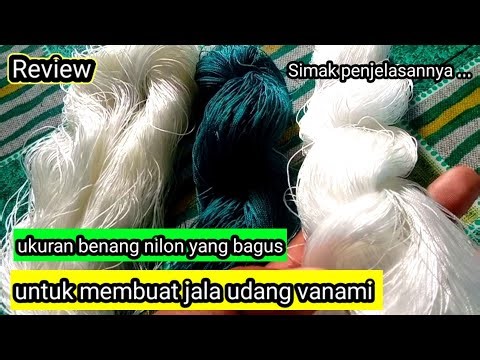 Various Sizes of Good Nylon Thread, for Making Fishing Nets / Vanami Shrimp Nets.