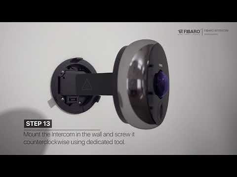 INTERCOM smart doorbell camera installation video