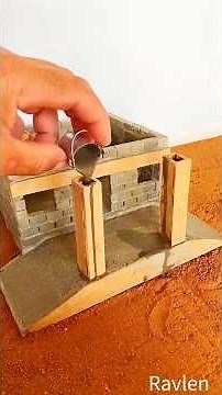 Building a Miniature House 🏠 | Relaxing ASMR Construction Sounds | Tiny Home Build #ASMR #MiniHouse