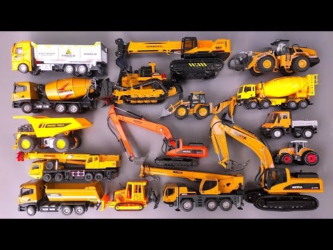 Mega RC Trucks & Heavy Equipment Collection | RC Lesu ET30H Excavator, DT60 Dozer & MCL8 Loader