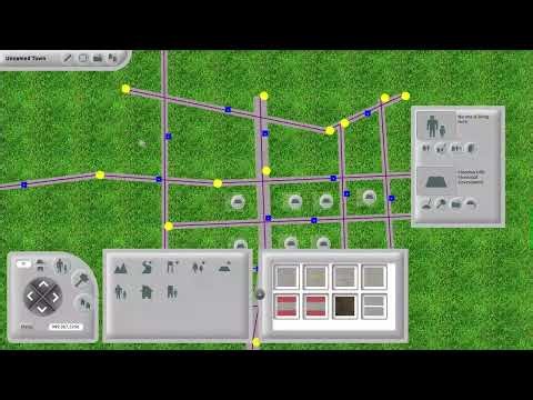 Livin' Life Map Mode, town creation mode. NEAR RELEASE EDITION