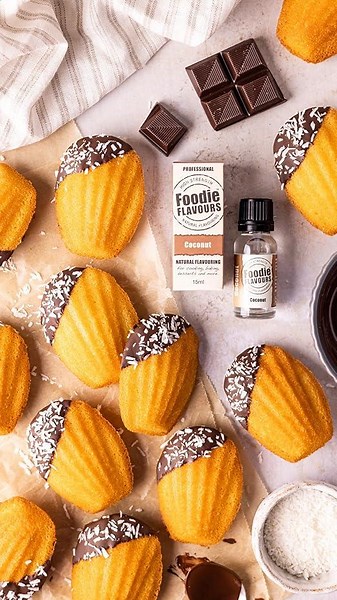 Coconut Madeleines Recipe