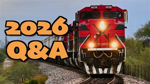 [4K 60FPS]2026年CoasterFan2105火车年份更新及问答