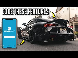 TOP FEATURES TO CODE INTO YOUR SUPRA! (Bimmercode for the a90 supra)