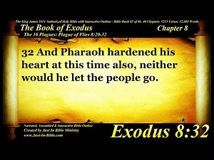 Exodus Chapter 8 - Bible Book 02 - The Holy Bible KJV Read Along - Audio & Text