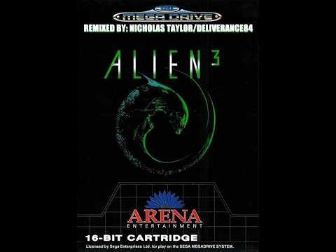 ALIEN 3 -stage 1- (SEGA MEGA-DRIVE/SEGA GENESIS) D84 Remix