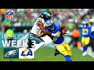 Philadelphia Eagles vs Los Angeles Rams Highlights | NFL 2025 Season