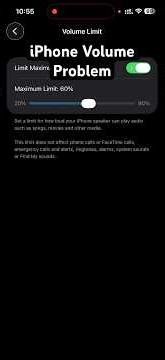 iPhone Volume Problem #shortsfeed iPhone volume setting #explore iPhone volume #explore ios26.2 feat