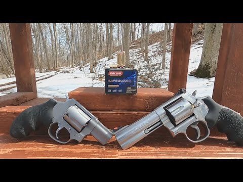 Norma Safeguard .357 Magnum Ammo Test! (4" VS 2" Barrel)
