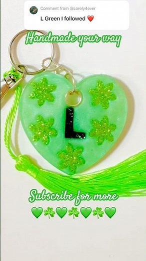 Letter L keychain #diy #youtubeshorts #funny #lifeisbutadream #shortvideo #short