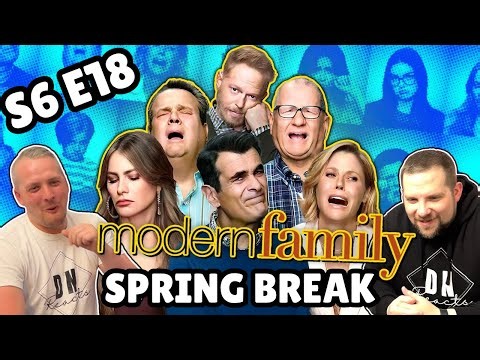 British Guys HILARIOUS Modern Family Reaction | Season 6 Episode 18 (Spring Break)