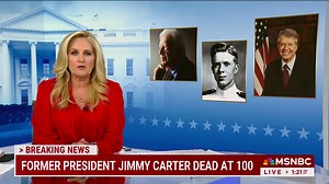 156K views · 6.7K reactions | BREAKING: Former President Jimmy Carter dies at 100. | MS NOW | Facebook