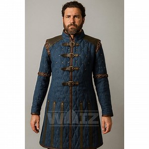 Medieval Gambeson: Thick Padded Cotton Armor Jacket - LARP SCA Reenactment - Etsy