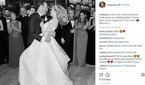 Kate Upton stuns in newly released wedding photos