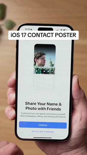 Make sure you update your contact photo in iOS 17 #ios17 #iphonetipsandtricks