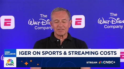 Disney CEO Bob Iger: We don't want to dismiss competition, but we're positioned 'extremely well'