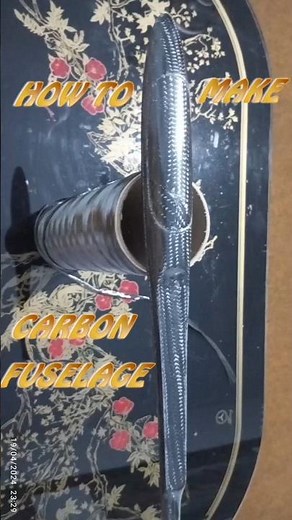 Simple Carbon Fiber Fuselage Construction - Kit Glider Plane