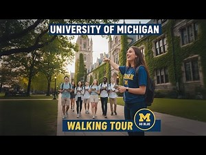 Walking Tour of the University of Michigan | Campus Guide for International Students by PGadmit.com
