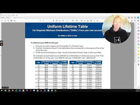 RMDs from Thrift Savings Plan