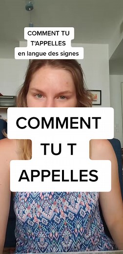 Comment dire 'je m'appelle' en Langue des Signes ?