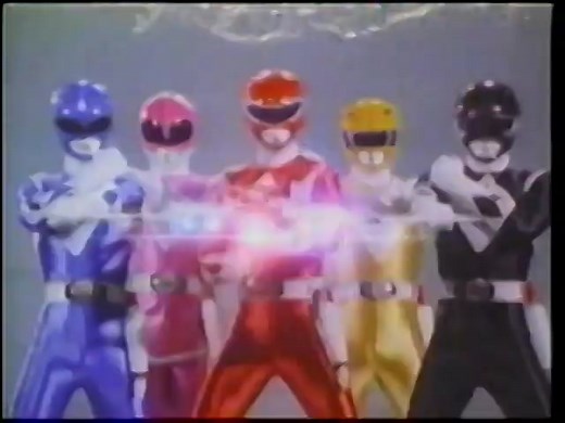 Mighty Morphin Power Rangers No Clowning Around VHS