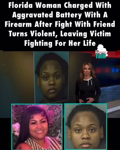 The Neighborhood Talk on Instagram: "TNHT Staff: @staxxssss_malone —————— Neighbors, get into this heartbreaking story. Last week, officers were called to a Florida apartment after an argument between 2 mothers turned violent. ————————— 26-year-old Justice Taneisha Guyton allegedly shot 26-year-old La’Shay Lee during a physical altercation inside the Heart of Boynton Village Apartments. Police found Lee inside the apartment with a gunshot wound. She identified the shooter as “Justice Johnson,” l