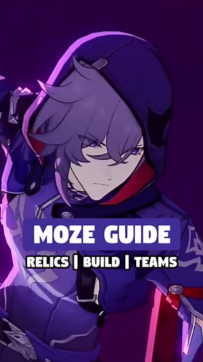 MOZE BEST BUILD GUIDE WITH RELICS AND TEAMS #hoyoverse #honkaistarrailguide #starrailguide #mozehonkaistarrail