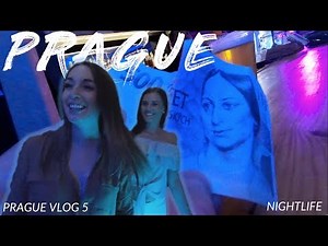 NIGHT OUT IN PRAGUE 🇨🇿Prague Vlog 5 - Bar & Club Hop Tour