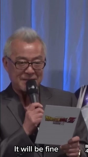 Ryūsei Nakao (Frieza) Live Voice acting for Resurrection F Movie #dragonball #shorts #anime #japan