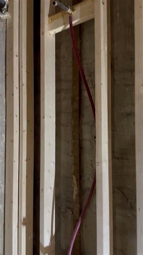 This is how to make the tub spout rigged when using pex tubing