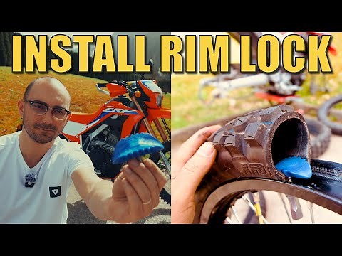 HOW TO INSTALL A RIM LOCK MOTORCYCLE