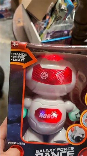 Galaxy force dance robot