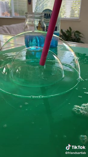 Fun and Simple Preschool Science Experiment with Dawn Dish Soap