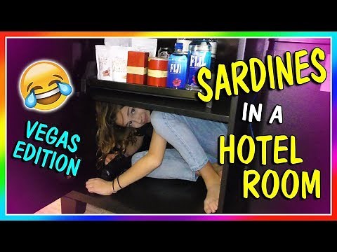 SARDINES IN A VEGAS HOTEL ROOM | HIDE AND SEEK | We Are The Davises