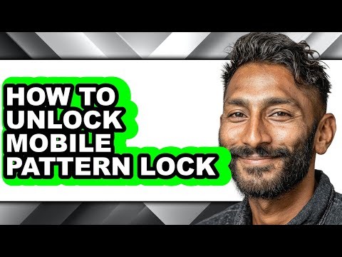 How to Unlock Mobile Pattern Lock (easy Method)