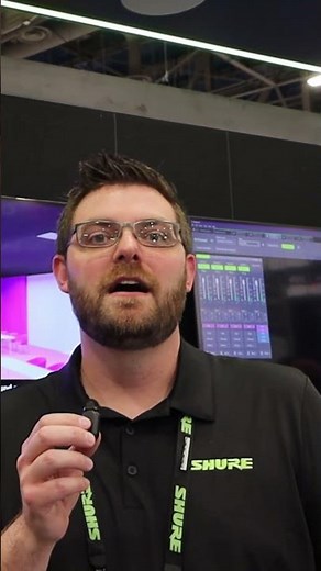 From the InfoComm show floor, the Shure MXA925!