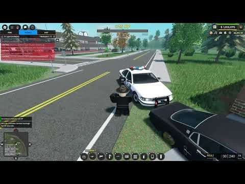 Caprice Pursues Vintage Mustang | Roblox ER:LC