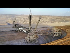 DJI Mavic @ open-pit mine 4K