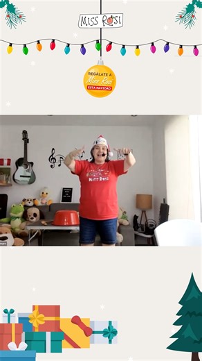 🎶 Cuando un niño repite palabras combinado de música y movimiento interioriza fácilmente la letra de las canciones y si se les hace facilito lo querrán volver a hacer muchas veces. 🥁🎄Canta y repite ¡Tilin tolon! suenan las campanas porque Jesús ya nació, ya nació. 🎁 Nos vemos hoy 22 en vivo vía zoom para mi taller navideño de estimulación musical 🤩 Todavía puedes inscribirte de dos formas: 👉 Solo al taller de estimulación musical tocando aquí: www.aprendiendoconmissrosi.com 👉 Haciendo una