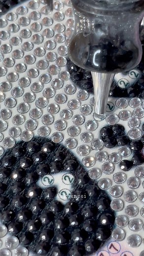 13K views · 563 reactions | I’m doing husky next. Part 2 of story or ASMR? #diamondpainting #storytime #story #coaster #panda #tyeso #owl #diy #craft #hobby #art #mxdpart | RKsensei | Facebook