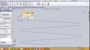 solidworks Helix spring