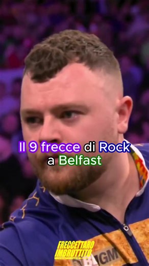 LA STORIA A CASA SUA 🤩🎯9️⃣ Josh Rock realizza il primo nove frecce della Premier League 2026! 🎥 @GregTato #freccette #darts #pdc #9darter #premierleague