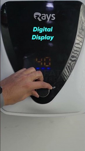 Rays 30L Instant Electric Geyser Fast Hot Water in Seconds!