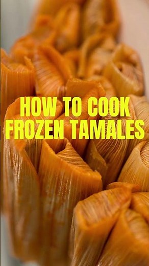 HOW to reheat tamales #shorts