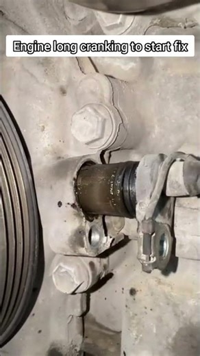 dirty crankshaft sensor is the cause