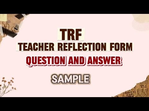 TEACHER REFLECTION FORM | PART 3