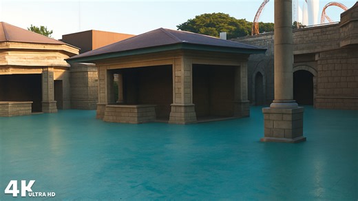 Philippines – Walking at Enchanted Kingdom, Sta. Rosa (4K)