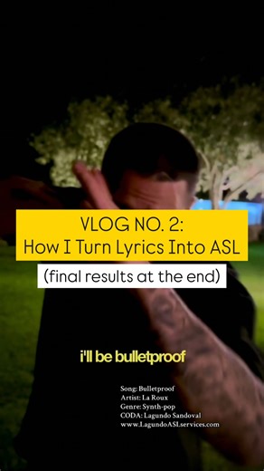 Lagundo Sandoval | CODA | Visual ID: Video of a Latino man (Lagundo Sandoval) standing outdoors at night, lit by warm golden lanterns and surrounded by trees. He’s... | Instagram