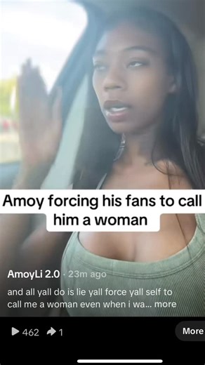 AmoyLiRevenge | i know im a man before i even started going as female yall was always girl this girl tht so yall tha clowns that made me tha woman iam... | Instagram